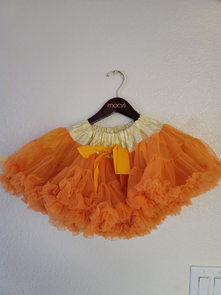 Orange Thanksgiving Tutu 