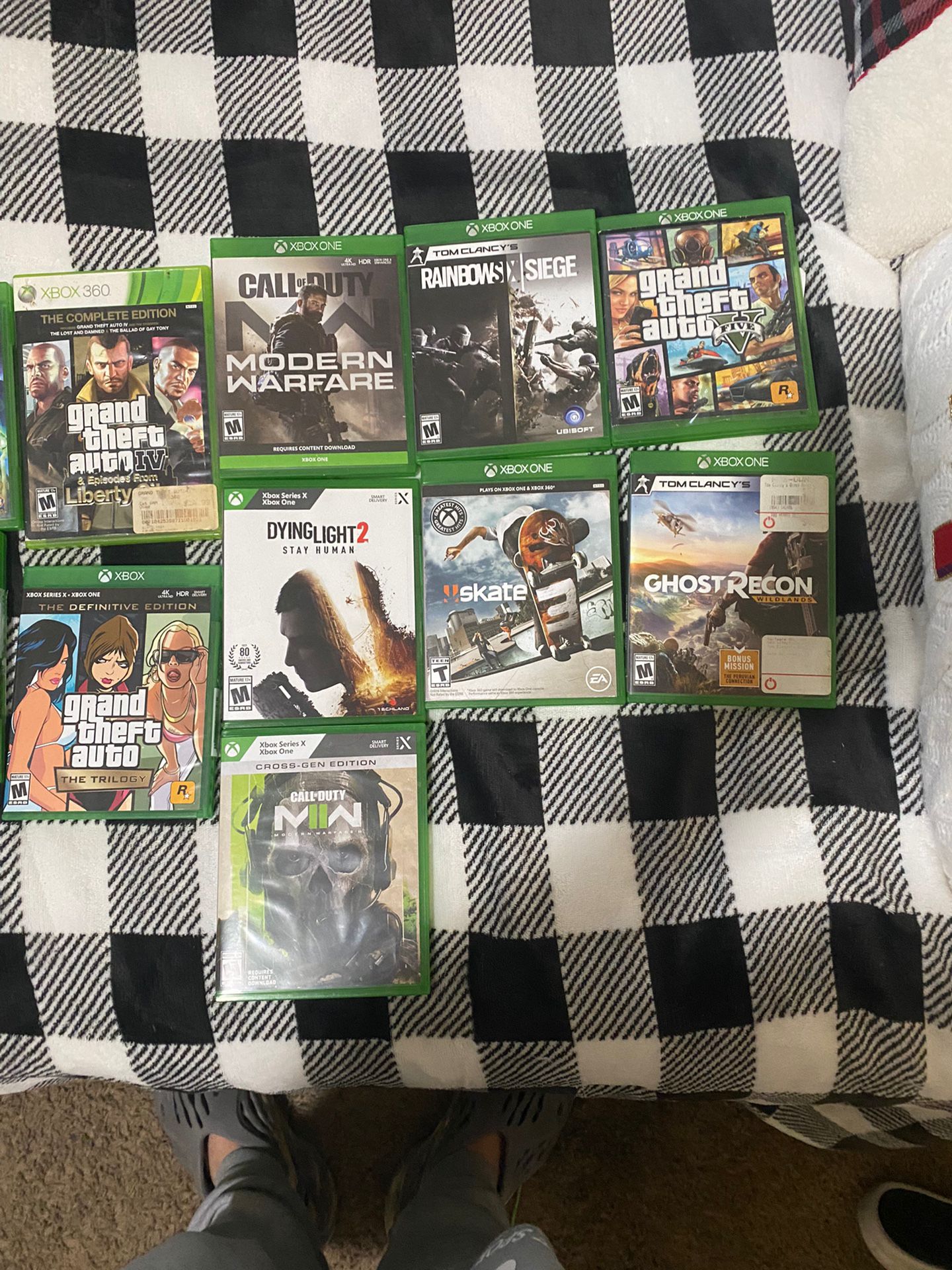 Xbox Video Games Disc