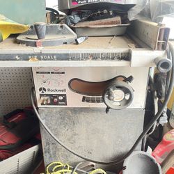 Rockwell Table Saw 