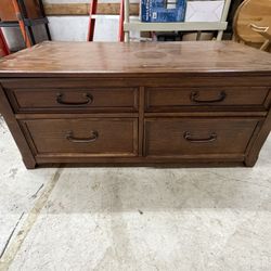 Coffee Table With Pop-top