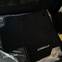 Brand New OEM Factory Floor Mats Toyota Corolla And Camry (2018 - 2026) 