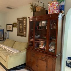 China Cabinet Or Curio 