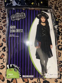 Child Costume Lydia Deetz Beetlejuice
