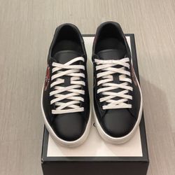 Gucci king Snake ace leather