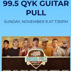 Guitar Pull  2 Balcony Tickets