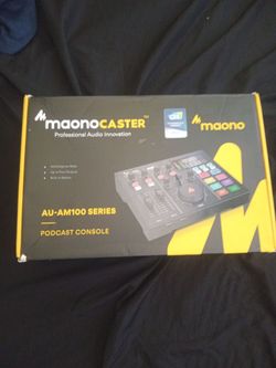 Maono Maonocaster AU-AM100 Professional Podcast Console