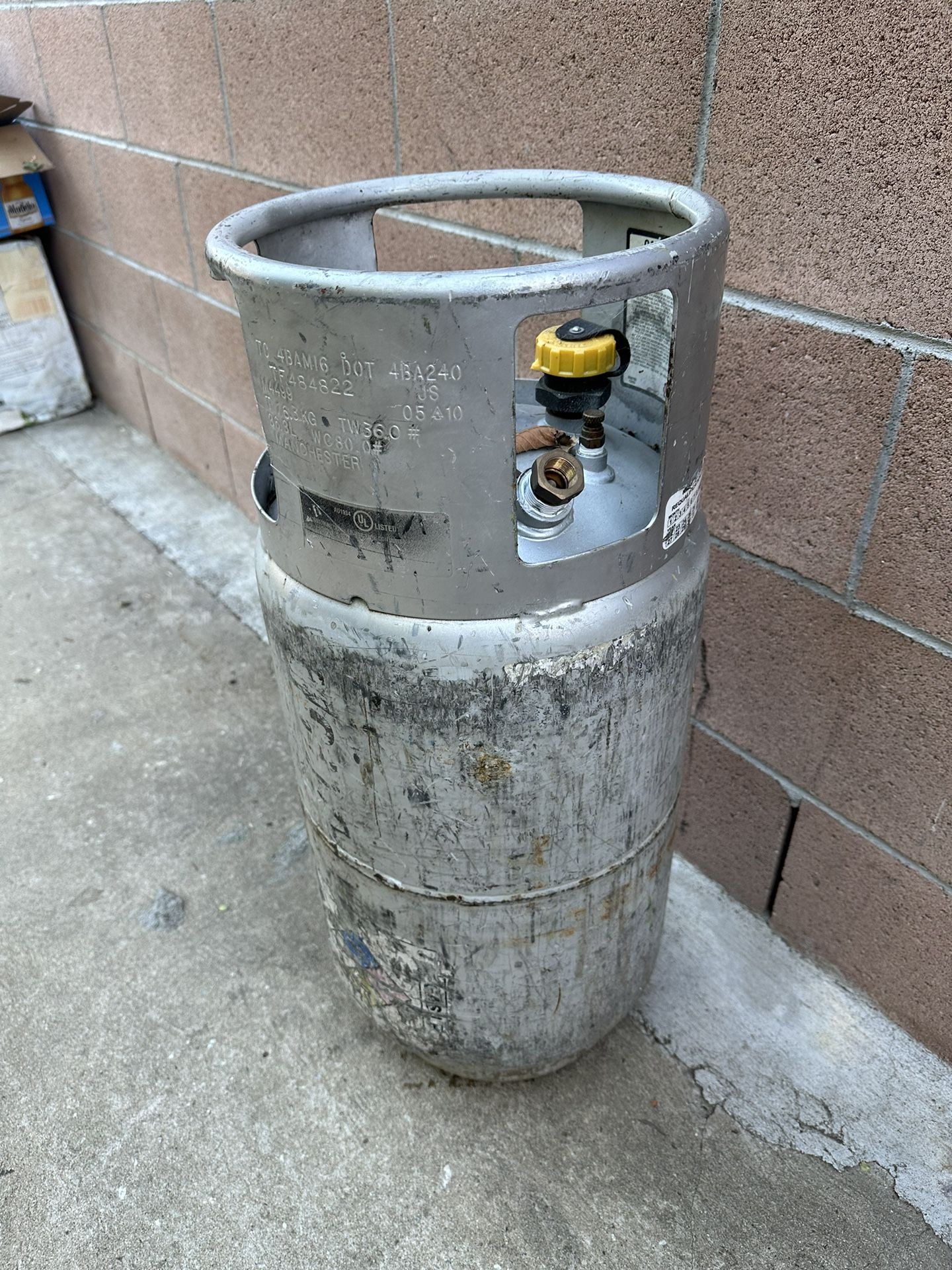 Forklift Propane Tank 