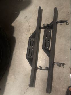 Like new step rails for 2 door Ford Bronco