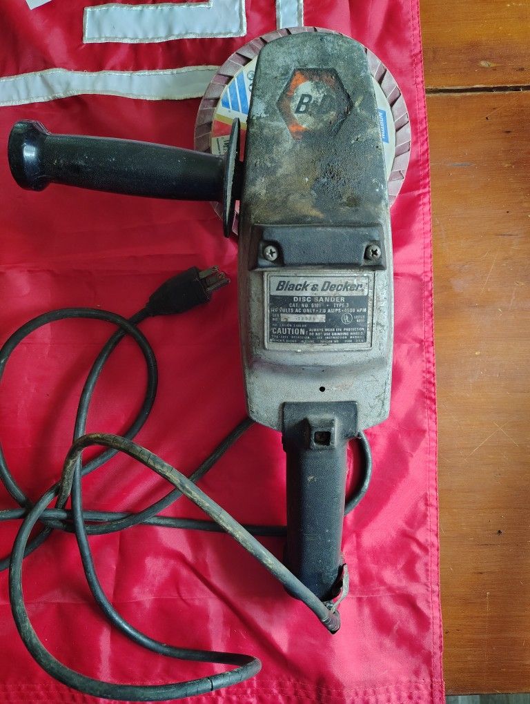 Black and Decker Angle Grinder