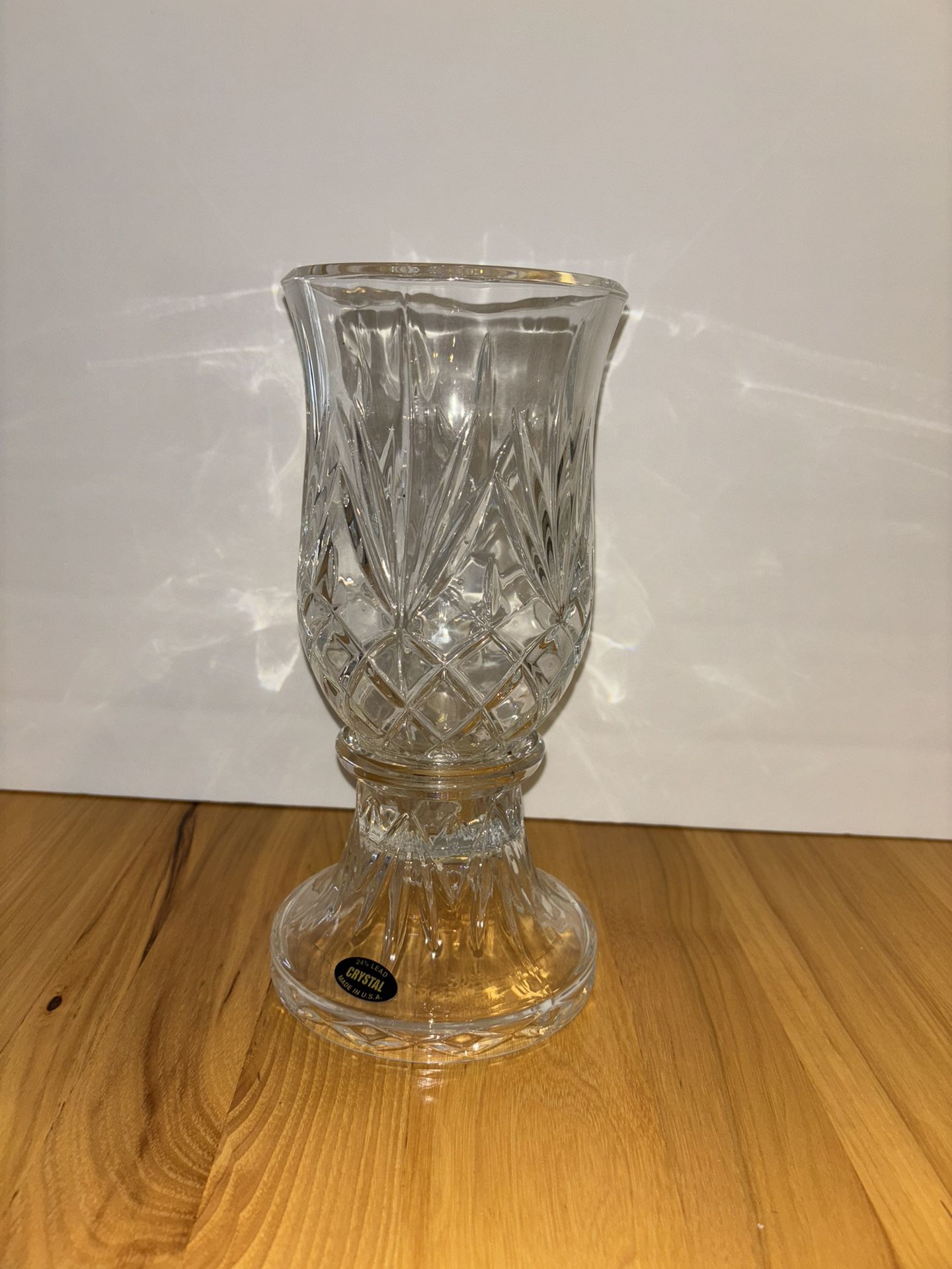 Vintage Partylite Crystal Savannah Lamp. No longer Produced. Mint