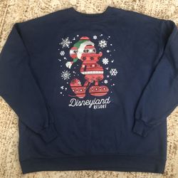 Disneyland Christmas Crewneck Sweater XL