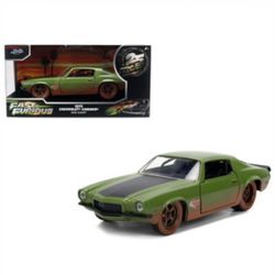 1973 CHEVY CAMARO “F-BOMB” DIRTY VERSION FAST & FURIOUS 1/32 DIECAST MODEL TOY