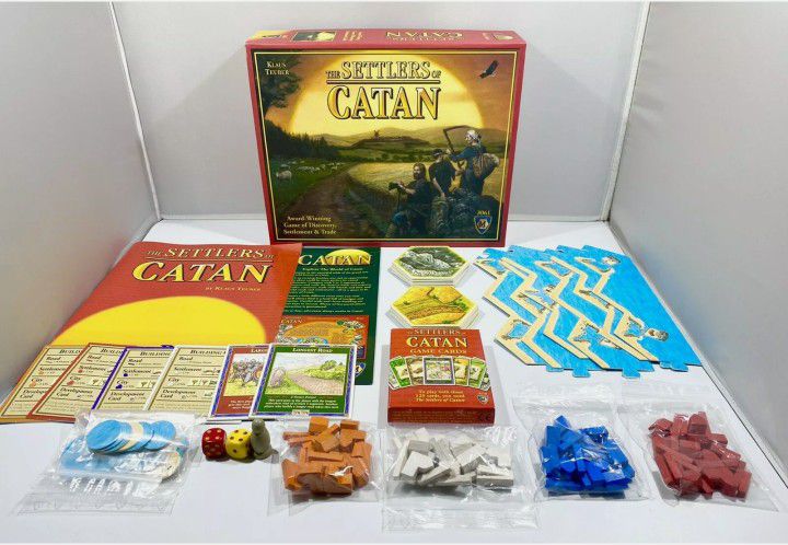 The Settlers of Catan Board Game 2007 Mayfair Games 100% Complete 3061 Nice.

