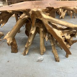 59”-18”-32” Console Entry Table Teak