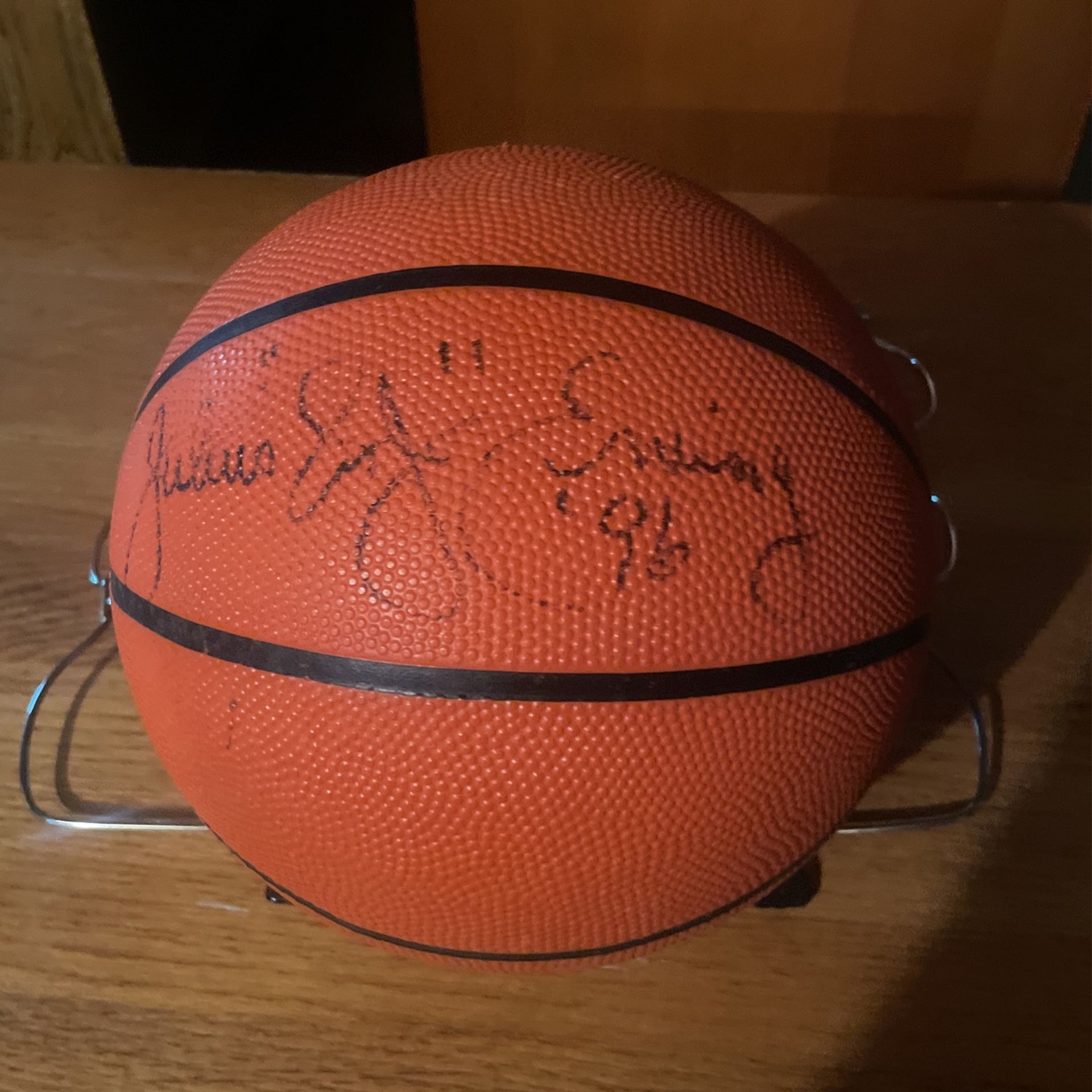 Signed Basketball