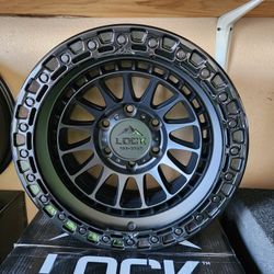 17" LOCK OFF-ROAD WHEELS TACOMA 4RUNNER TUNDRA SEQUOIA FJ SILVERADO SUBURBAN AVALANCHE TAHOE SIERRA