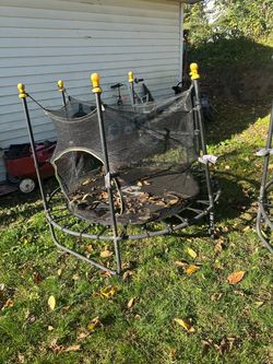 Trampoline set of 2 price for both