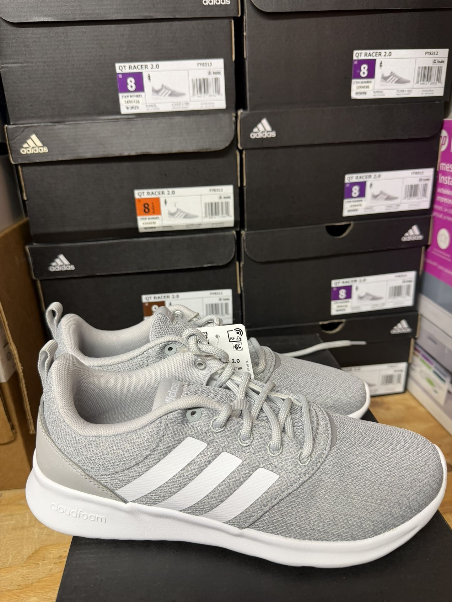 Wholesale 23 Pairs Of Adidas QT Racer 2.0