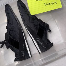 Coach Hadley black monogram signature 