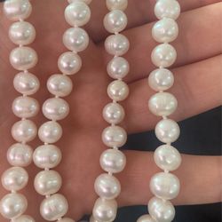 JCM Natural Pearl Necklace 