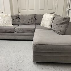 Gray Sectional Washable Covers