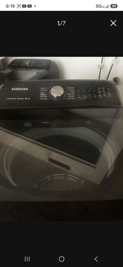 Samsung washer and dryer