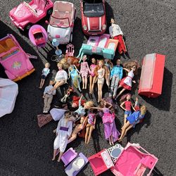 Barbies, Cars/Accessories