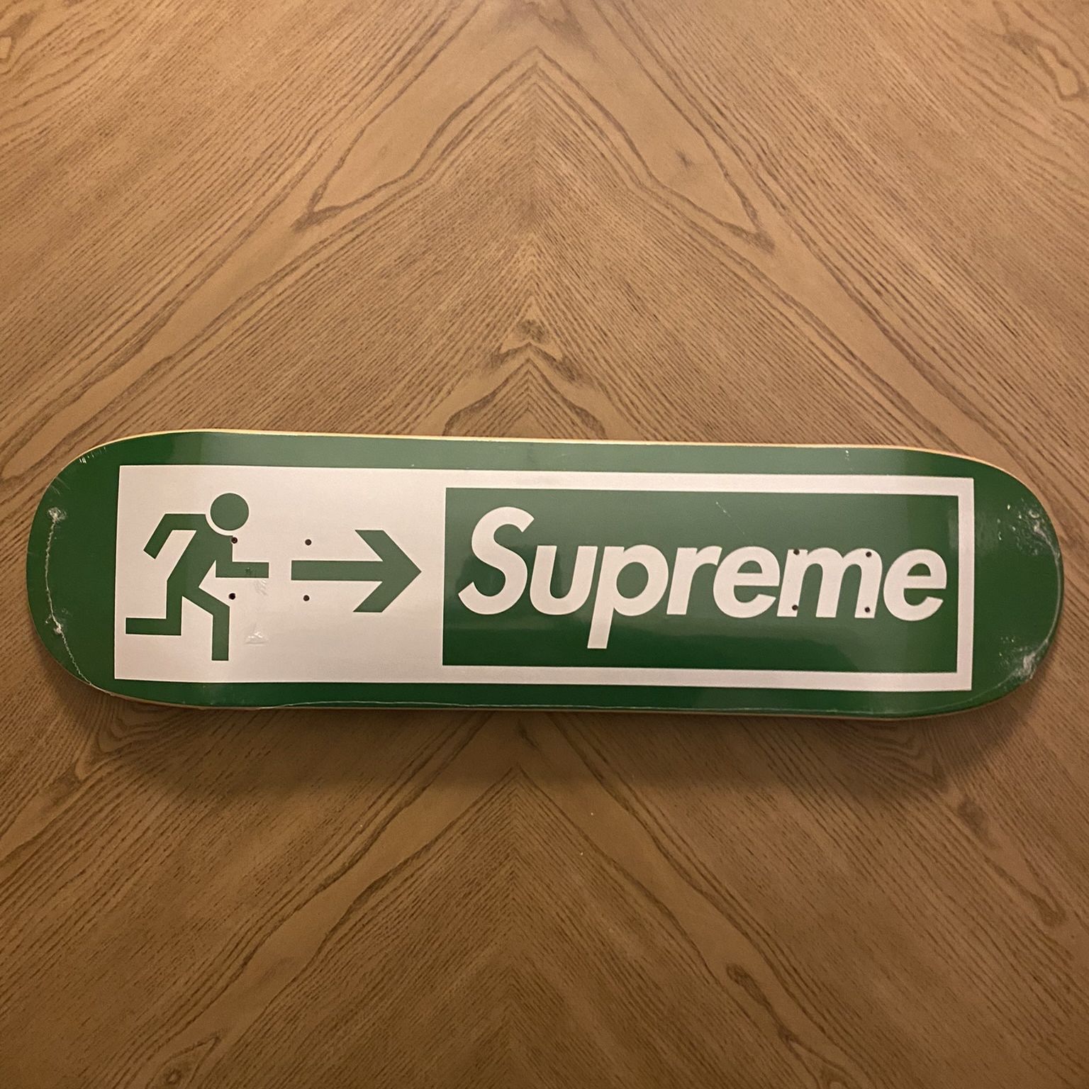 Supreme Skateboard Exit Deck Green - | SS21 eBay SUPREME Size