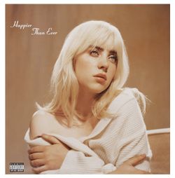 NEW/ Billie Eilish Happier Than Ever Sage Green