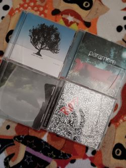 Paramore and Shinytoy Guns cds
