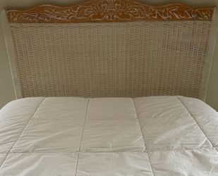 Jamaica wicker bed frame