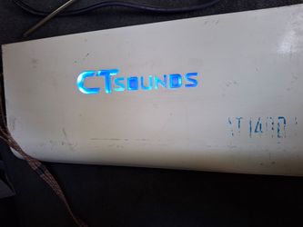 AMPLIFICADOR AMPLIFIER CT SOUNDS 1400.1 MONO BLOCK GOOD CONDICIÓN ABLO ESPAÑOL