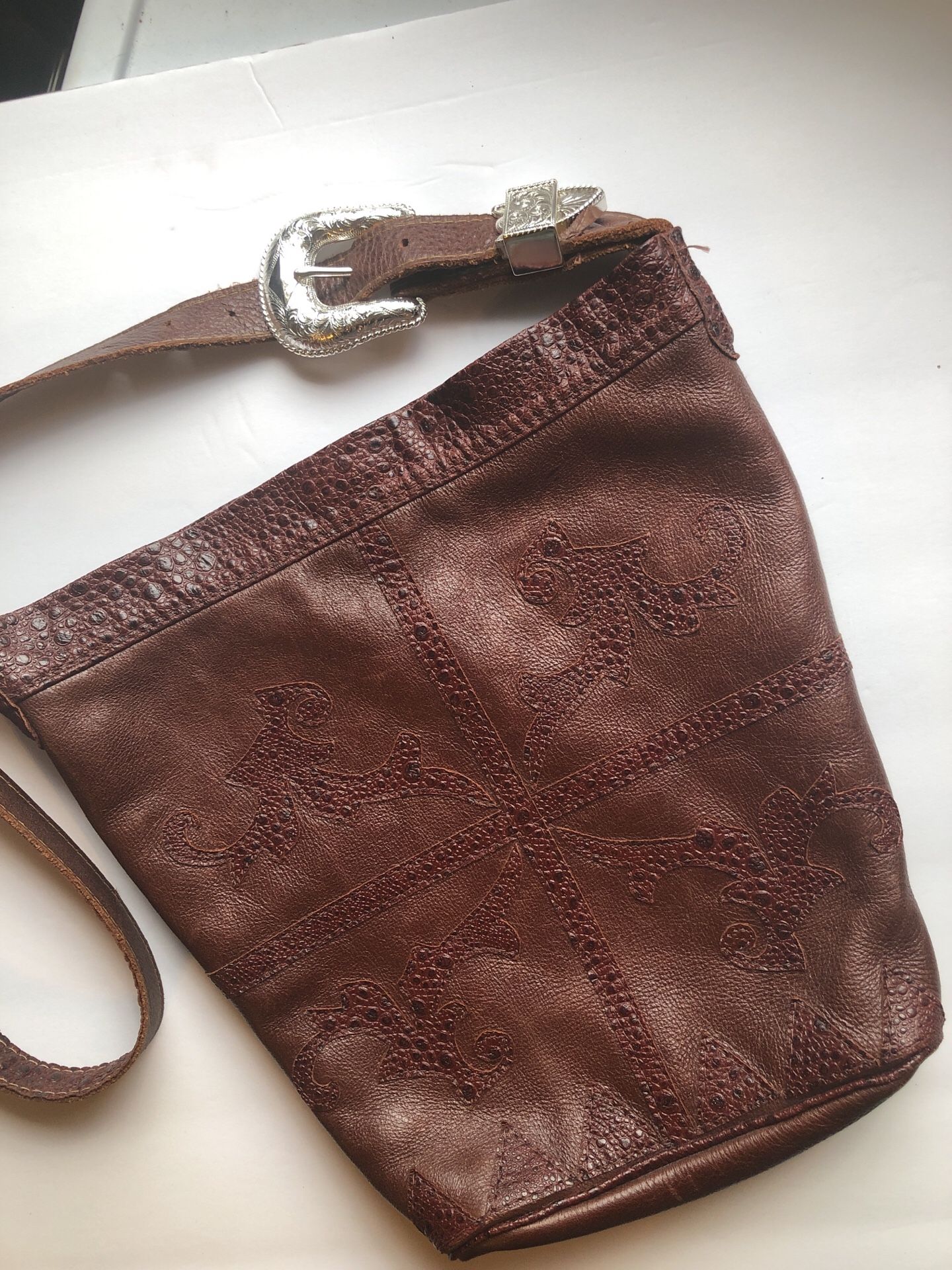 Vintage leather Luna1124 festival type