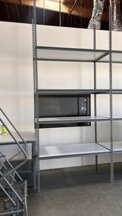 Industrial Rack Shelf Storage Garage Shop Shelves Shelving  Boltless 