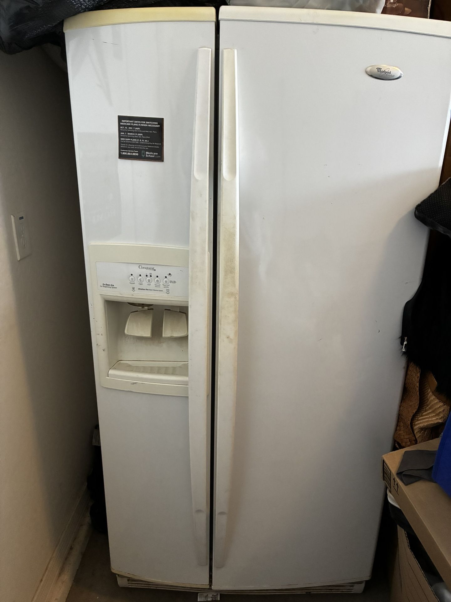 Whirlpool Refrigerator freezer