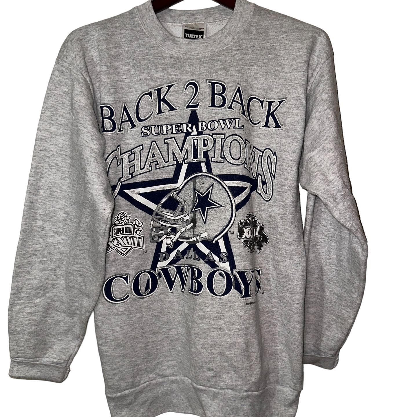 Vintage Dallas Cowboys Crewneck Sweatshirt Sweater Champion Made