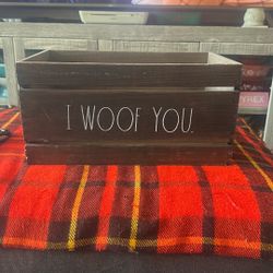 Wooden Toy Box For Dogs