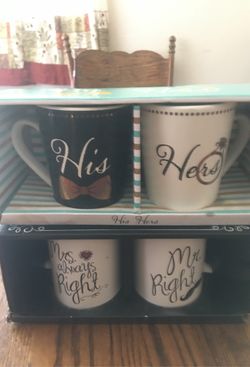His &Her cups &. Novelty mugs