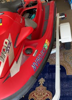 For Sale- Perfect Jet Ski Kawasaki With trailer