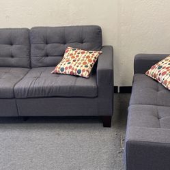 New  Couch  And Love Seat Set / Free Delivery 