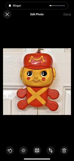 1970s Tuneful Tim Musical Vintage Japanese Toy by Sankyo With Moving Eye & Leg