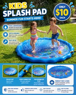 Kips water play mat