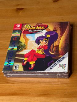Shantae: Risky’s Revenge - Nintendo Switch game - LRG #084 - Retro Box Edition - PAX East 2022 Exclusive