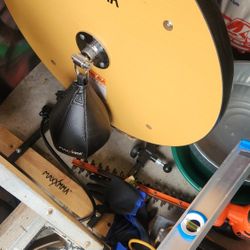 Speed bag and heavy bag like new