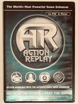 Action Replay for Playstation PSX PSone PS1 2003 Cheat Codes COMPLETE VG RARE