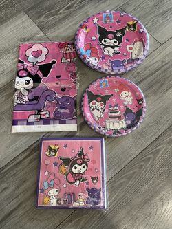 Kuromi & My Melody Party  Supplies 