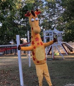Geoffrey the Giraffe costume $400