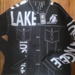 Brand New Men's Los Angeles Lakers Jacket