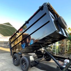 8x12x4 Dump Trailer 
