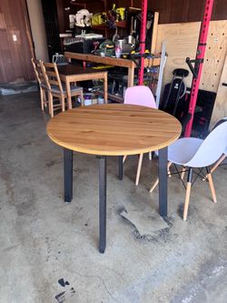 Table and chairs